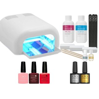 Shellac Starter Set inkl. UV Lampe!