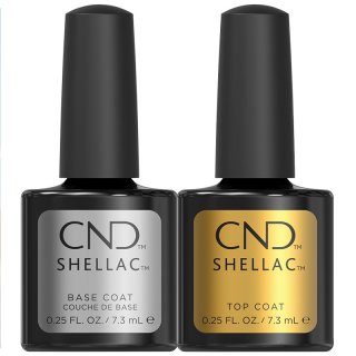 CND Shellac Base und Top Set 7,3  ml
