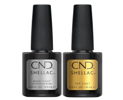 CND Shellac Set Top(12,5ml) & Base Coat,(12,5ml)