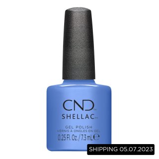 CND Shellac Motley Blue 7.3 ml, Bizarre Beauty