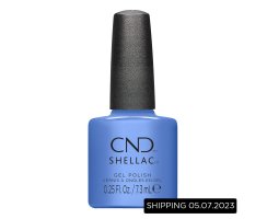 CND Shellac Motley Blue 7.3 ml, Bizarre Beauty