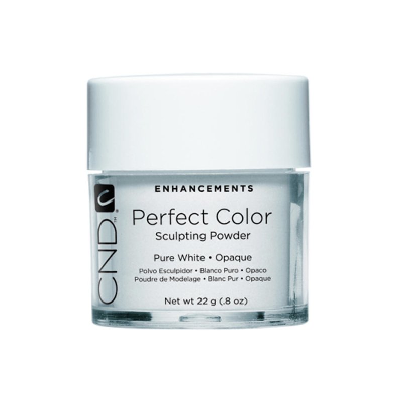 CND Perfect Color Powder Pure White Opaque 22 g, 14,00