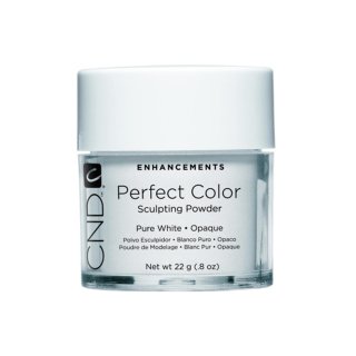 CND Perfect Color Powder Pure White Opaque 22 g